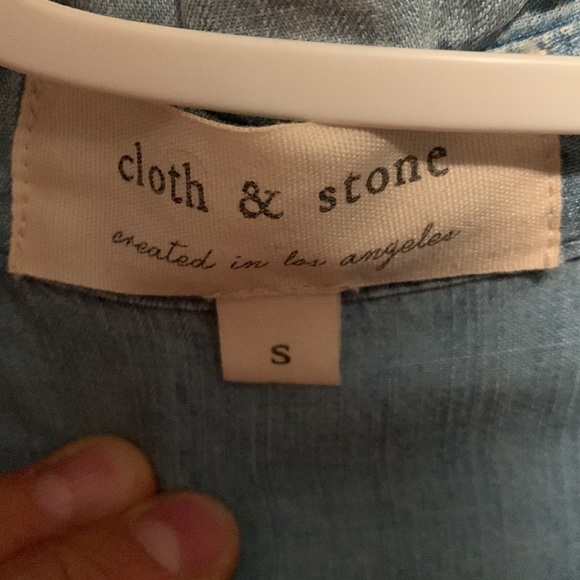 Omens cloth and stone button down - Picture 2 of 3